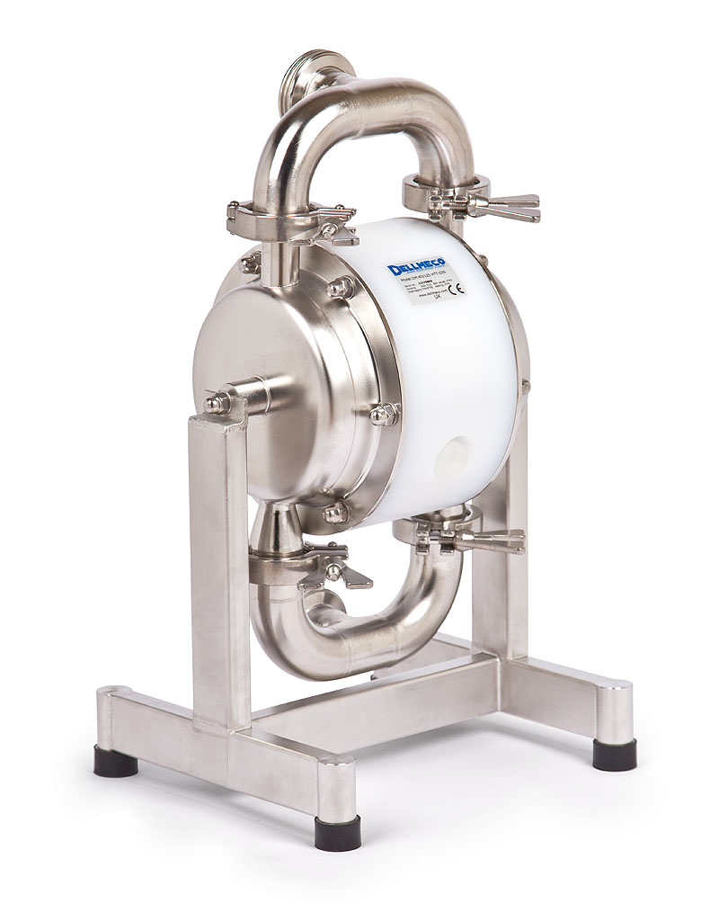 サニタリー用エアー駆動式ダイヤフラムポンプ